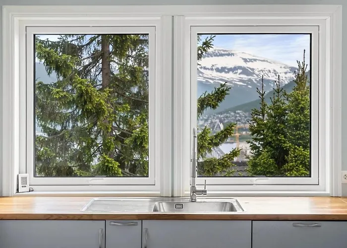 Daire With Panoramic Views Of Tromsø